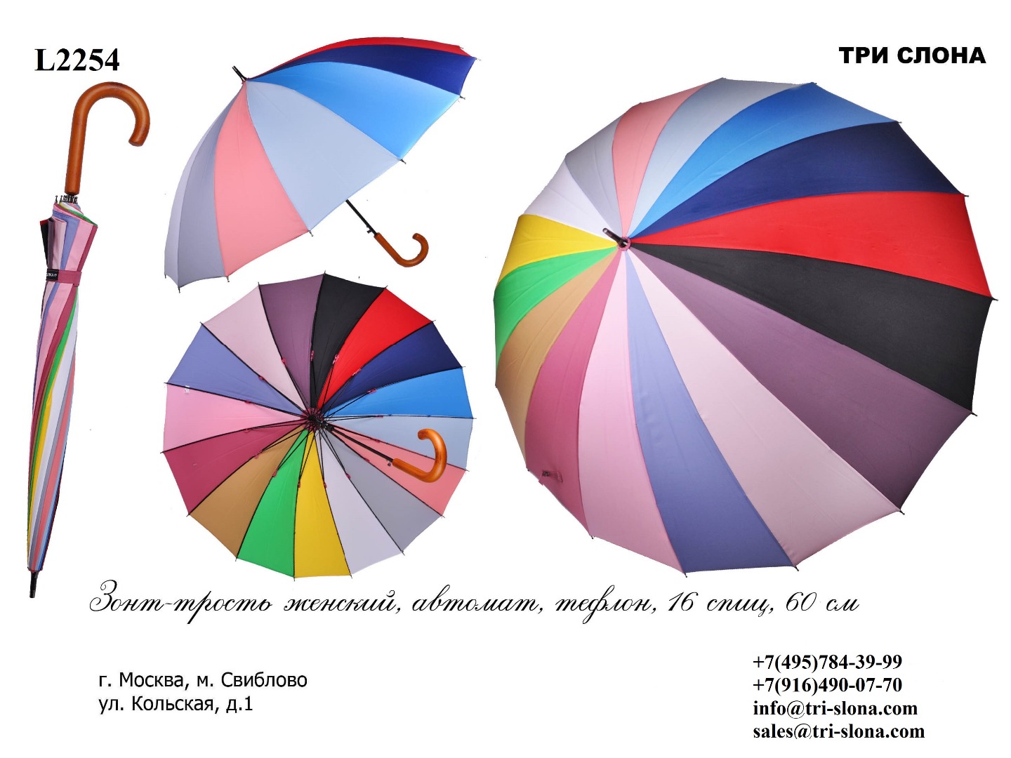 Зонт трость женский Арт L2254 2450.1.jpg